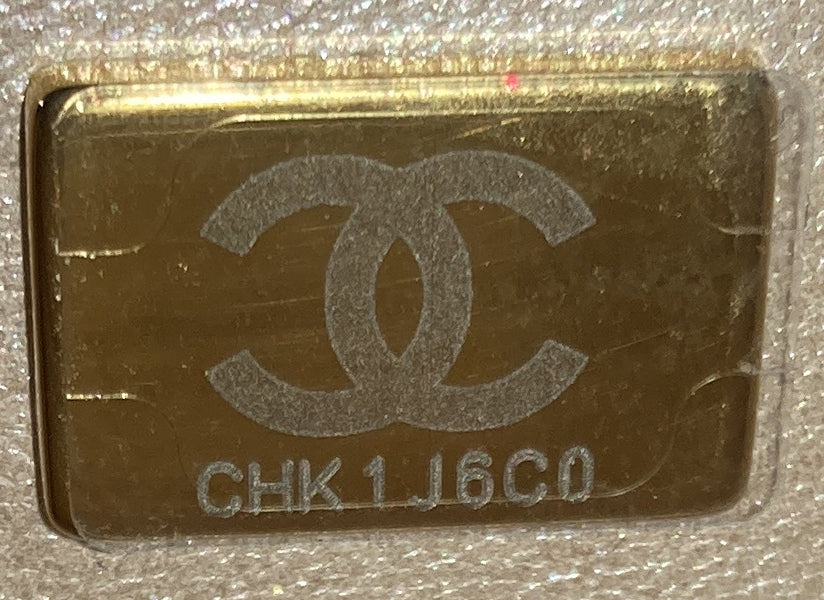 Reissue 2.55 Flap Bag Chevron Metallic Aged Calfskin Mini - Deep Luxury