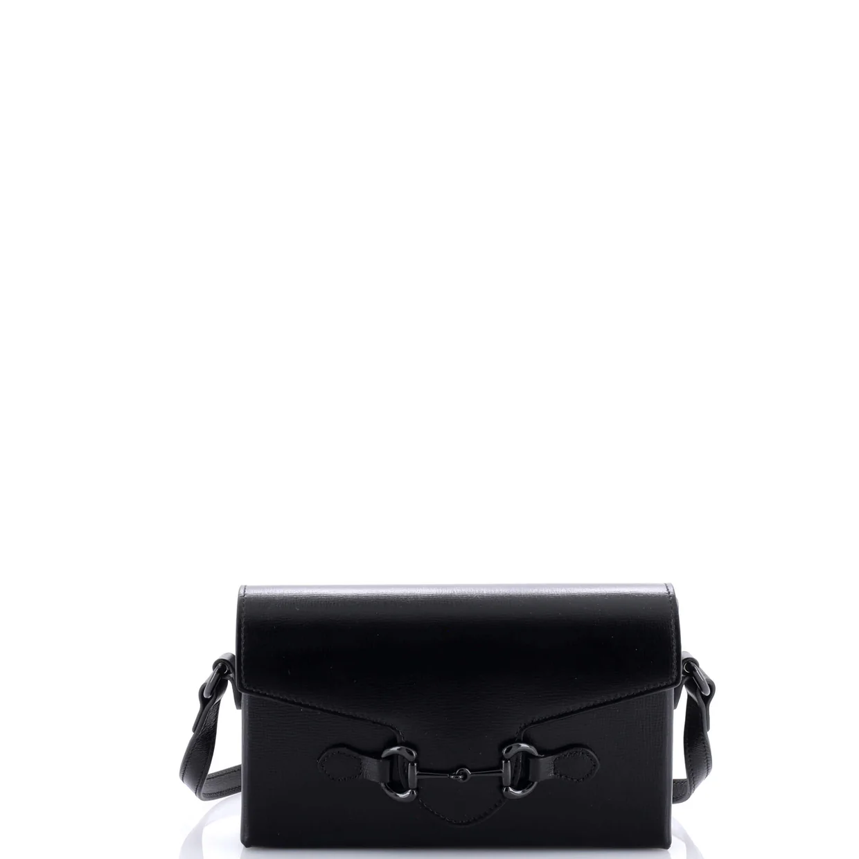 Horsebit 1955 Flap Crossbody Bag Leather Mini - Deep Luxury