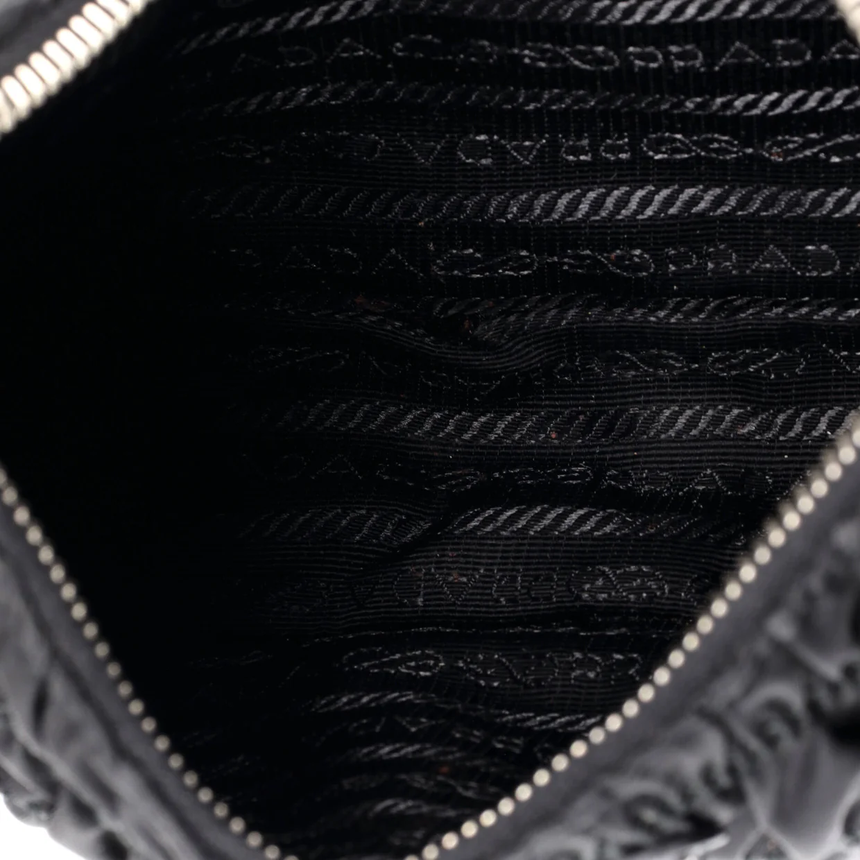 Hobo Tessuto Gaufre with Saffiano Mini - Deep Luxury