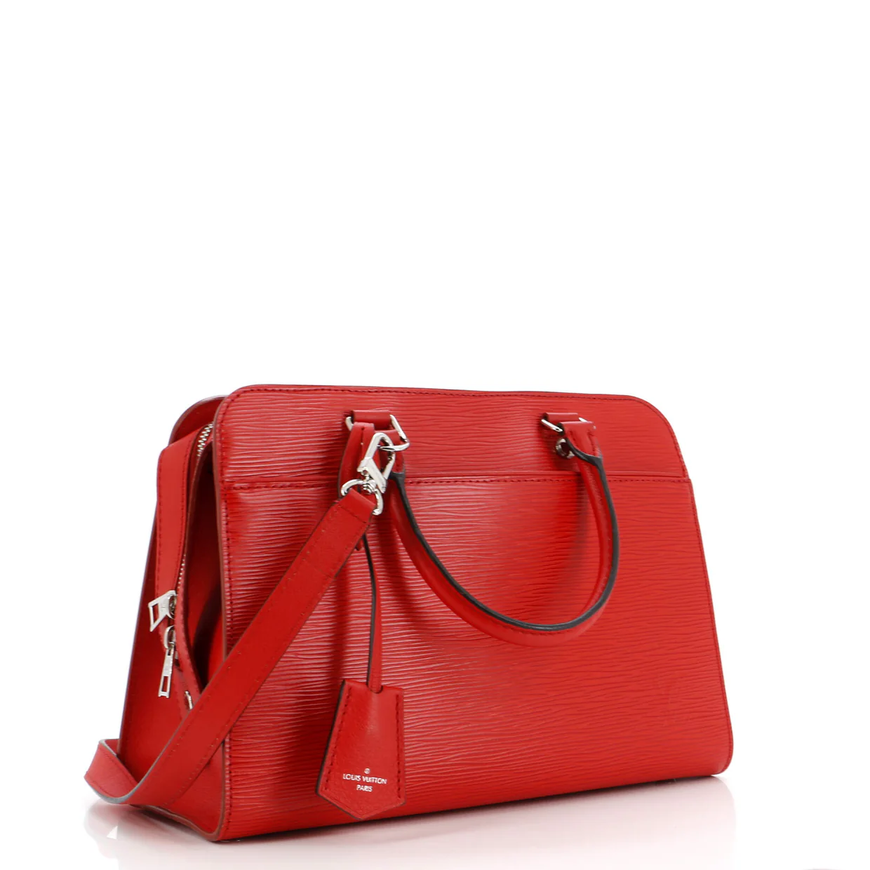 Vaneau Handbag Epi Leather MM - Deep Luxury