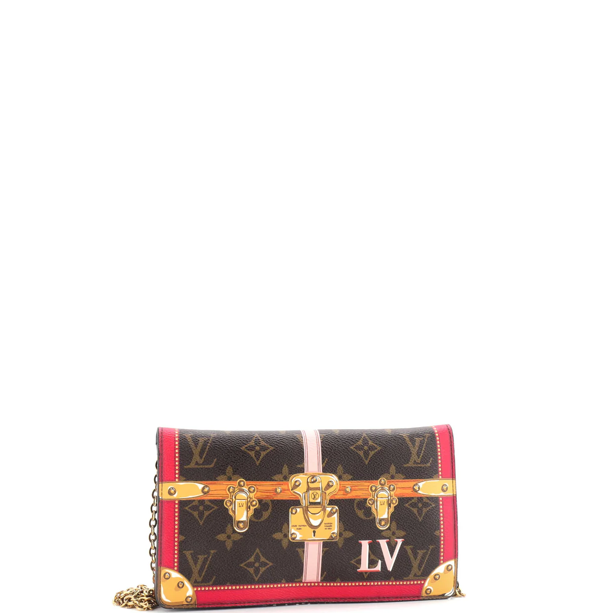 Weekend Pochette Limited Edition Summer Trunks Monogram Canvas - Deep Luxury