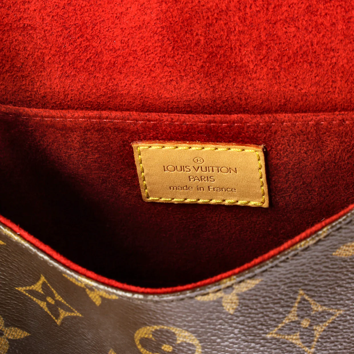 Tambourine Handbag Monogram Canvas - Deep Luxury