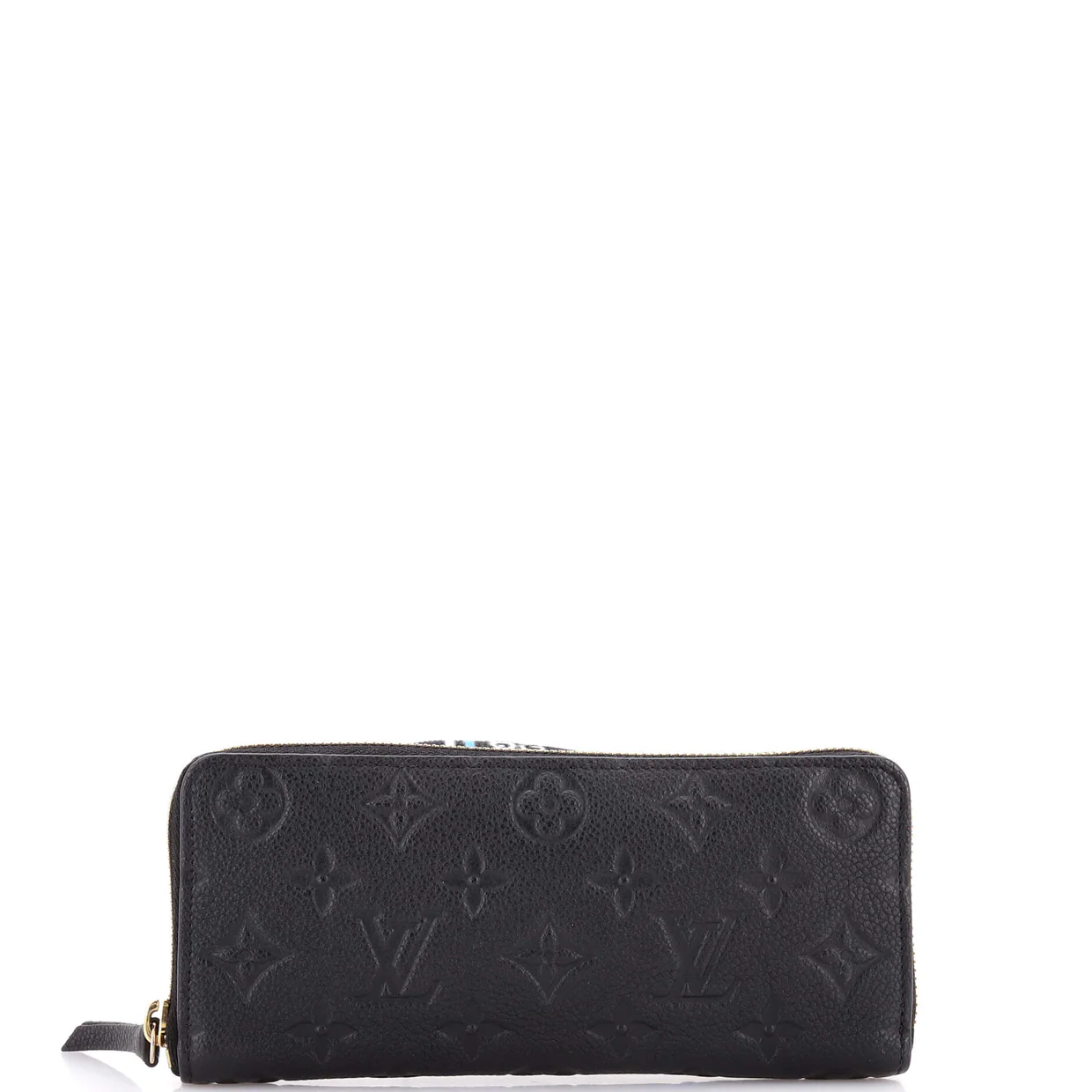 Clemence Wallet Monogram Empreinte Leather - Deep Luxury
