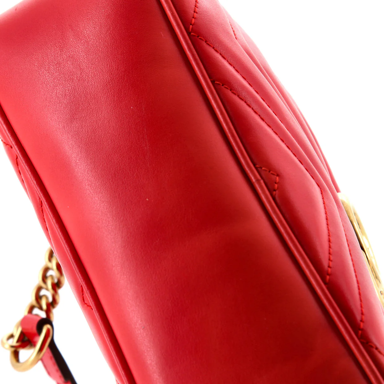 GG Marmont Shoulder Bag Matelasse Leather Small - Deep Luxury