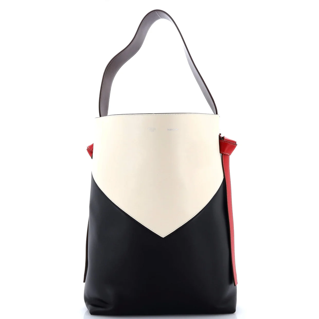 Twisted Cabas Tote Calfskin Small - Deep Luxury