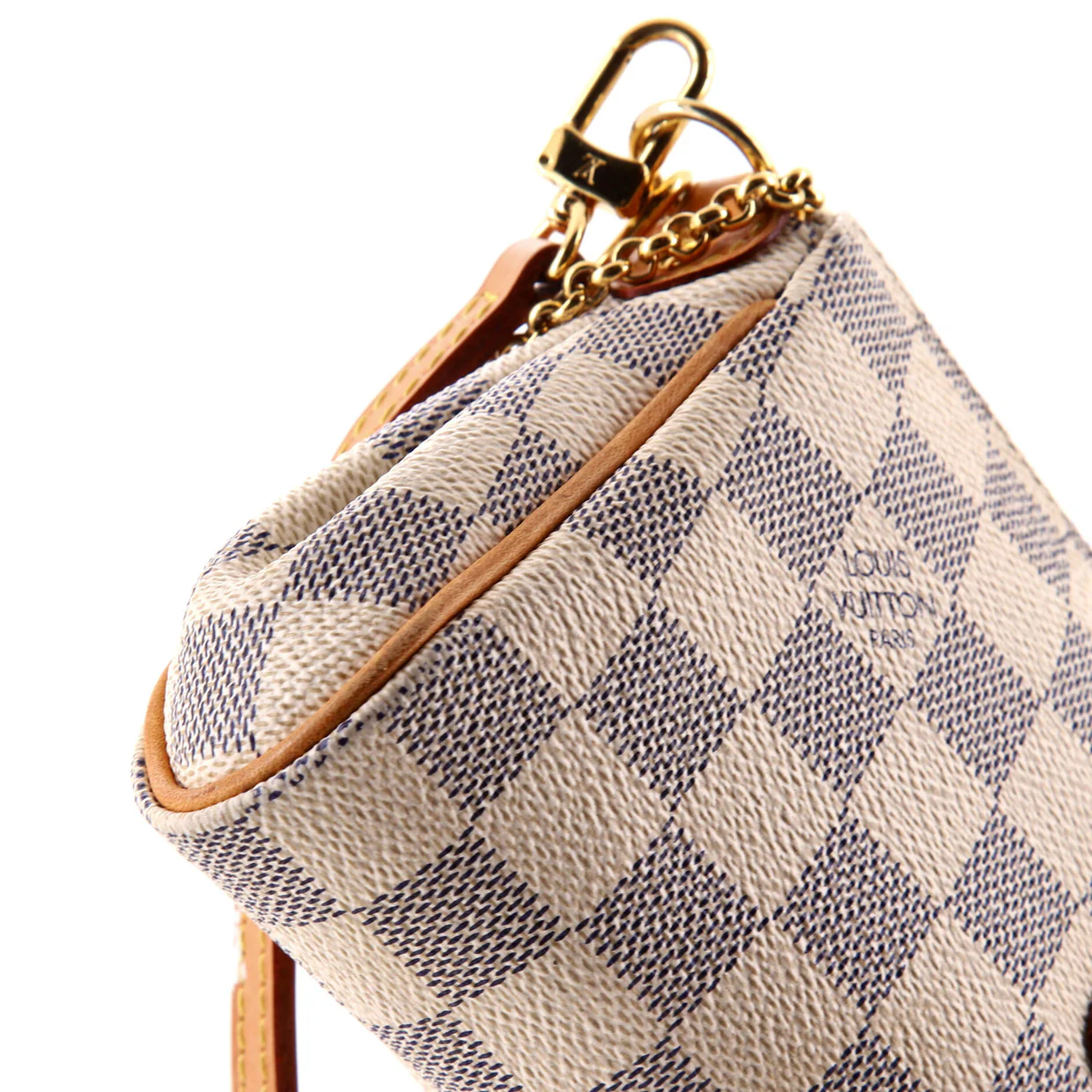 Eva Handbag Damier - Deep Luxury