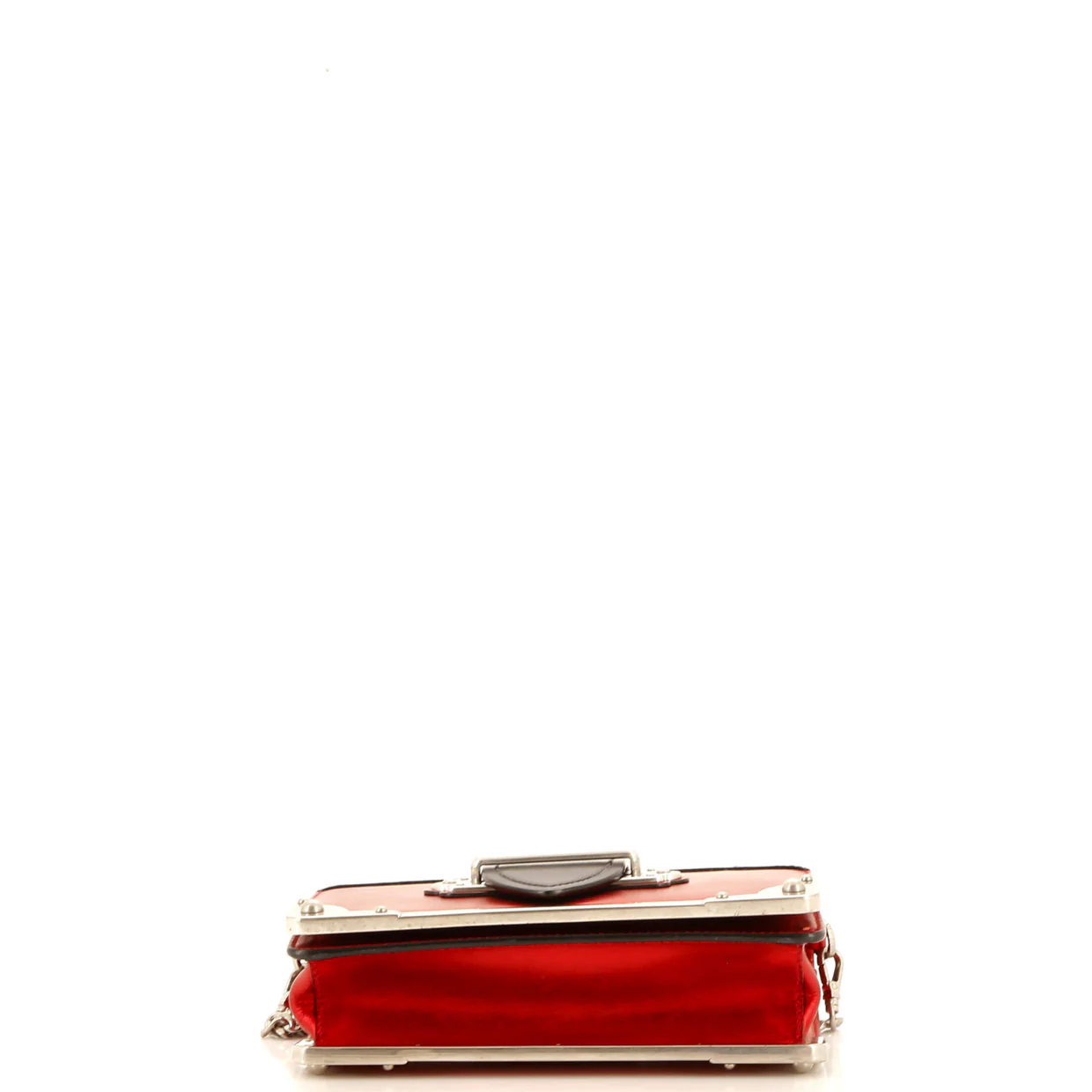 Cahier Chain Crossbody Bag City Calf and Saffiano Small - Deep Luxury