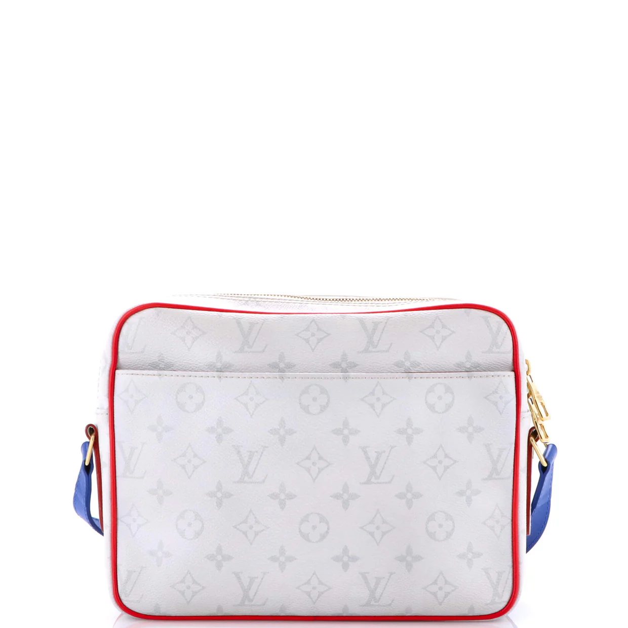 x NBA Nil Messenger Bag Monogram Antarctica Canvas - Deep Luxury