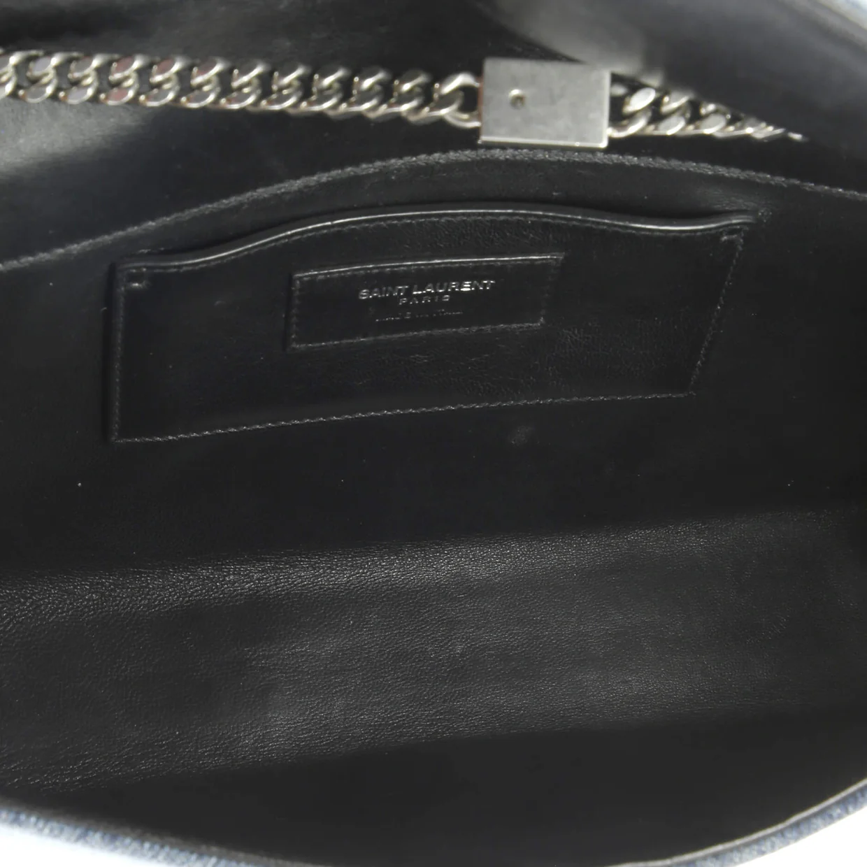 Classic Monogram Crossbody Bag Denim Medium - Deep Luxury