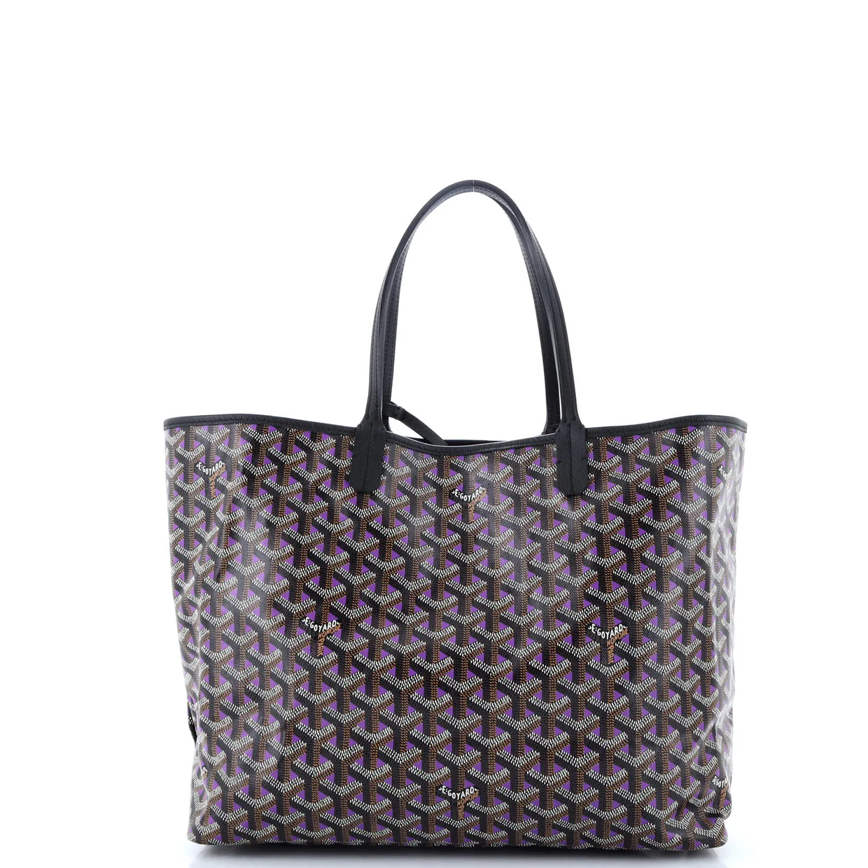 Saint Louis Tote Claire Voie Coated Canvas PM - Deep Luxury