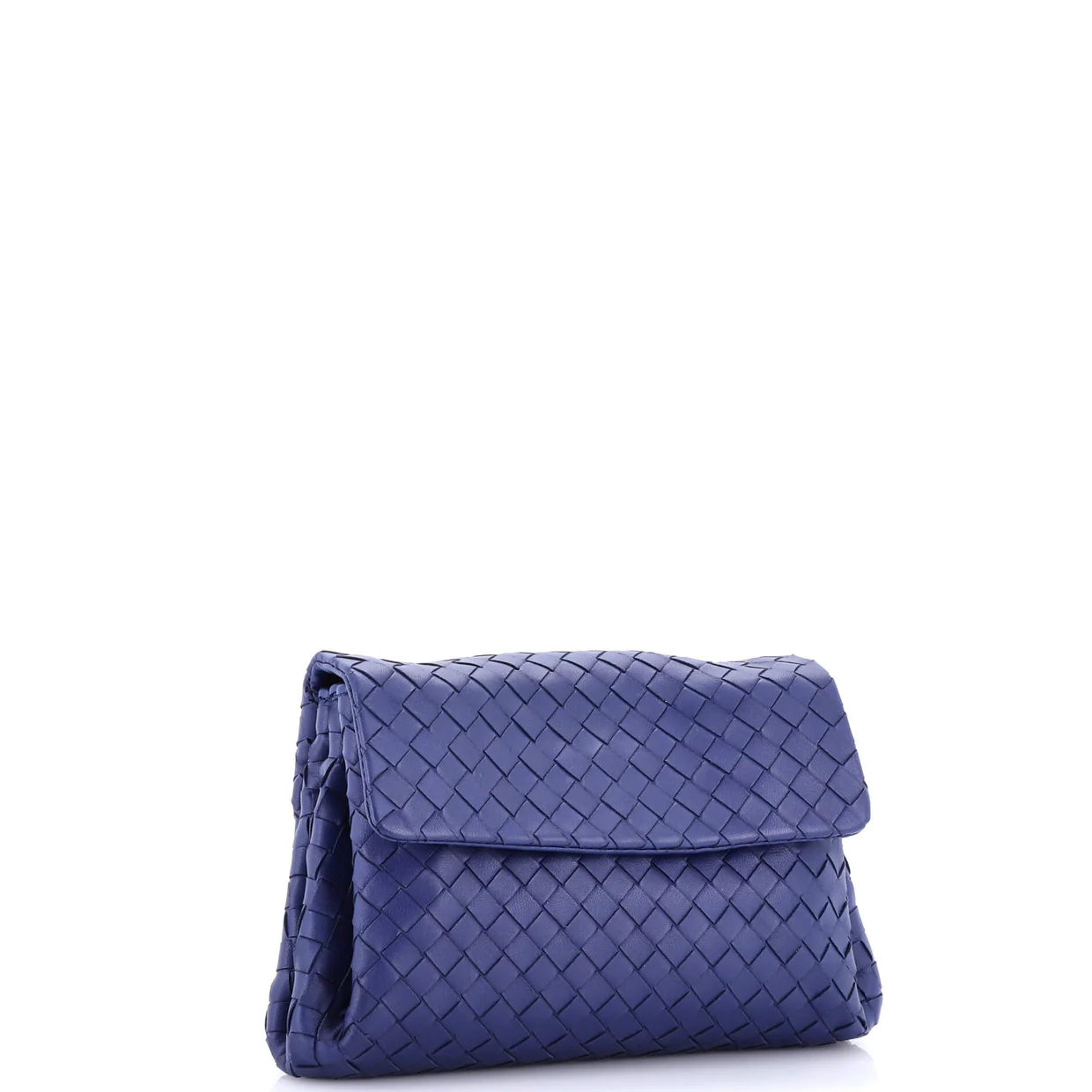 Compartment Flap Clutch Intrecciato Nappa Medium - Deep Luxury
