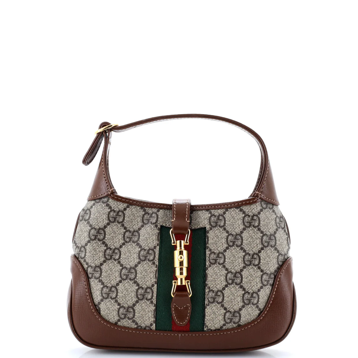 Jackie 1961 Hobo GG Coated Canvas Mini - Deep Luxury