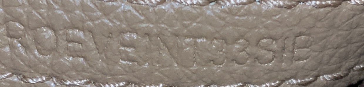 TB Logo Tote Leather Medium - Deep Luxury