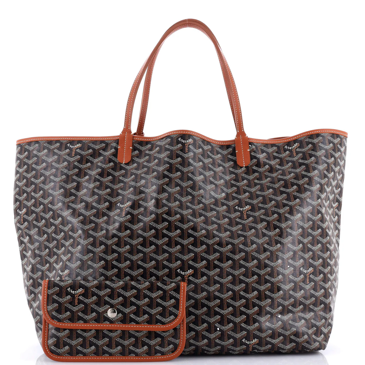 Saint Louis Tote Printed Coated Canvas GM - Deep Luxury