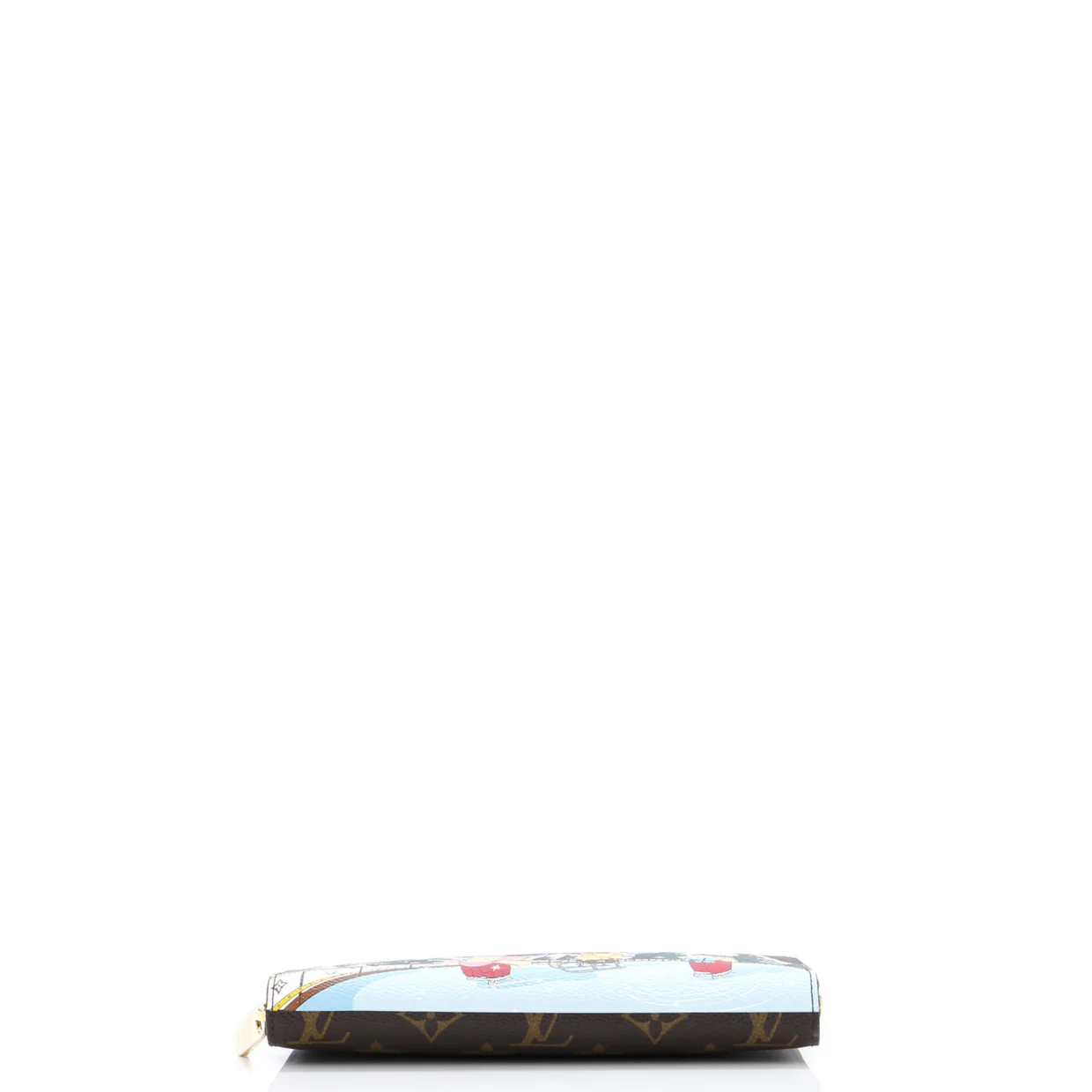 Zippy Wallet Limited Edition Vivienne Xmas Monogram Canvas - Deep Luxury