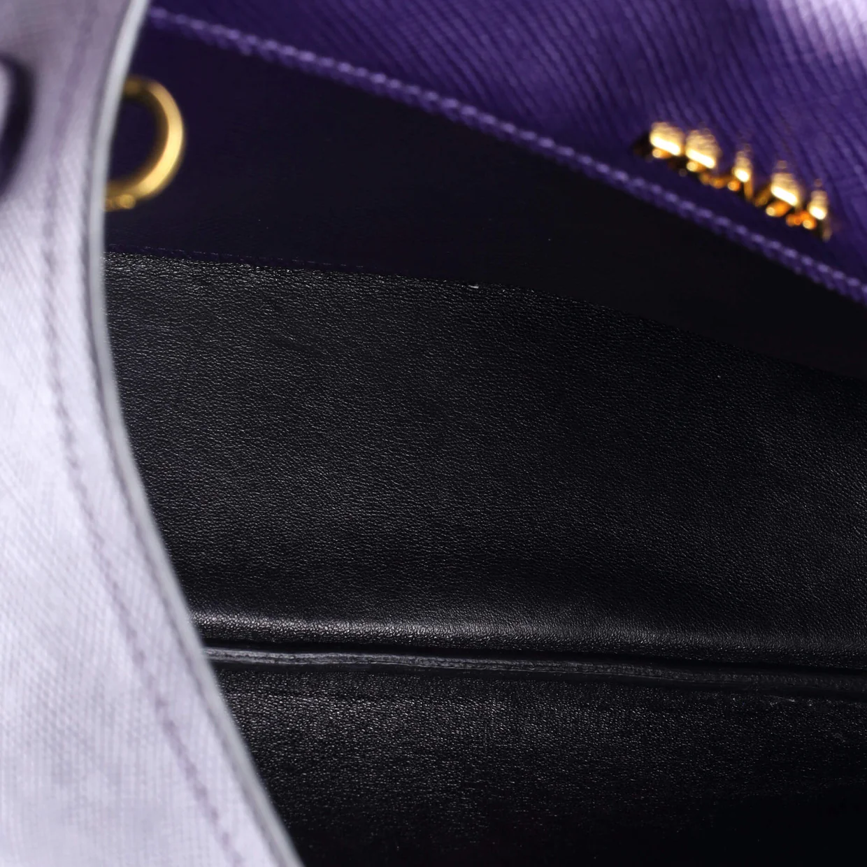 Cuir Double Tote Saffiano Leather Medium - Deep Luxury