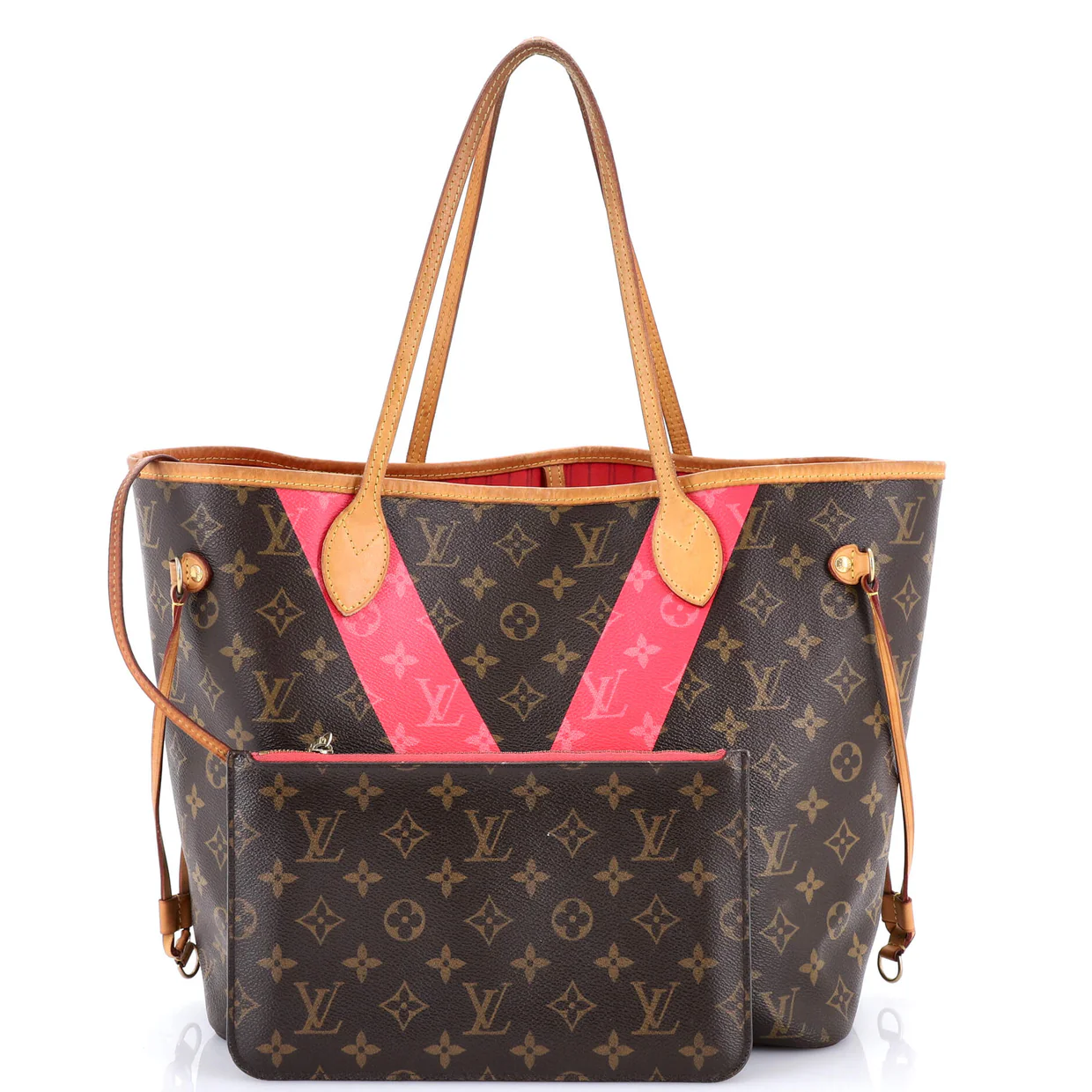 Neverfull NM Tote Limited Edition Cities V Monogram Canvas MM - Deep Luxury
