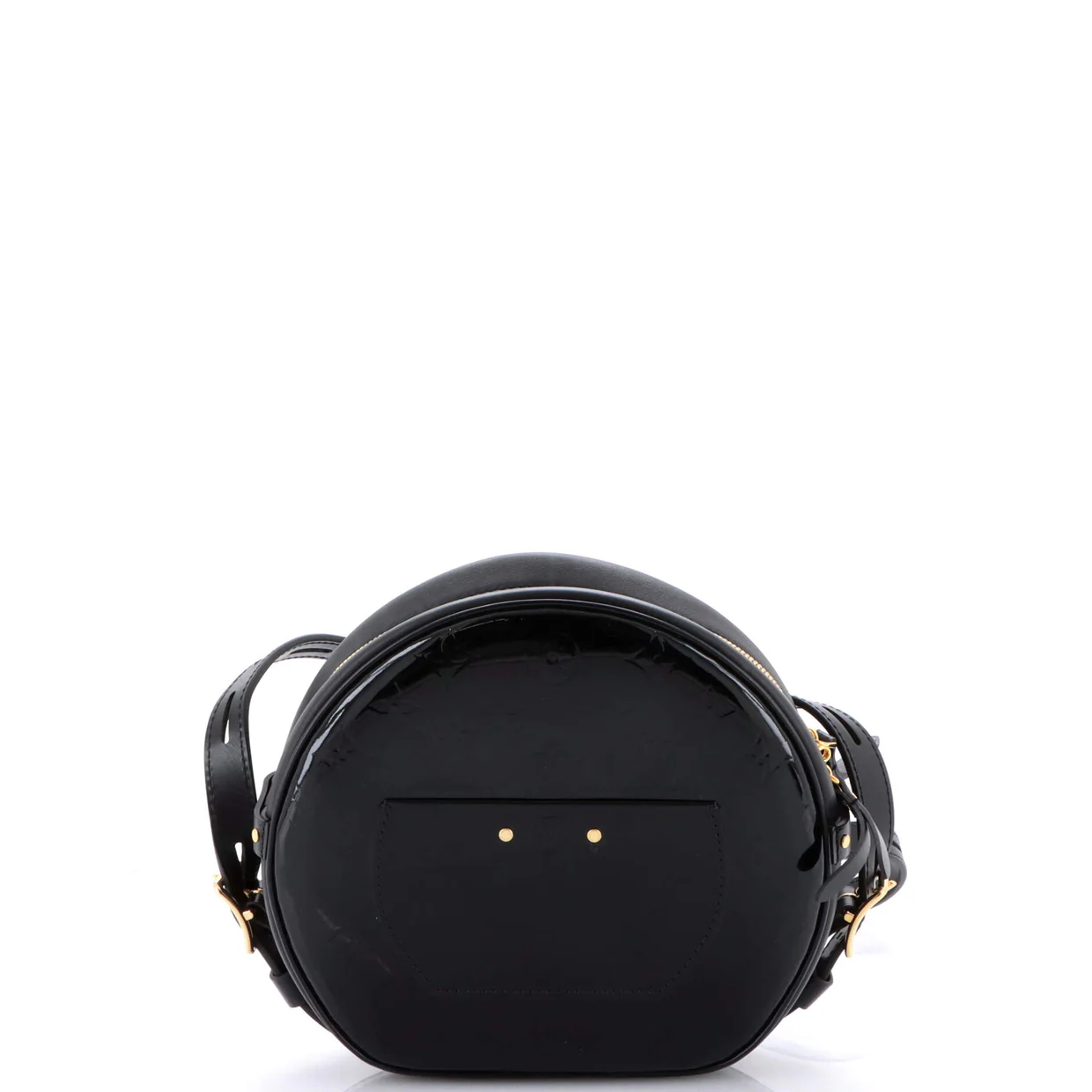 Boite Chapeau Souple Bag Monogram Vernis MM - Deep Luxury