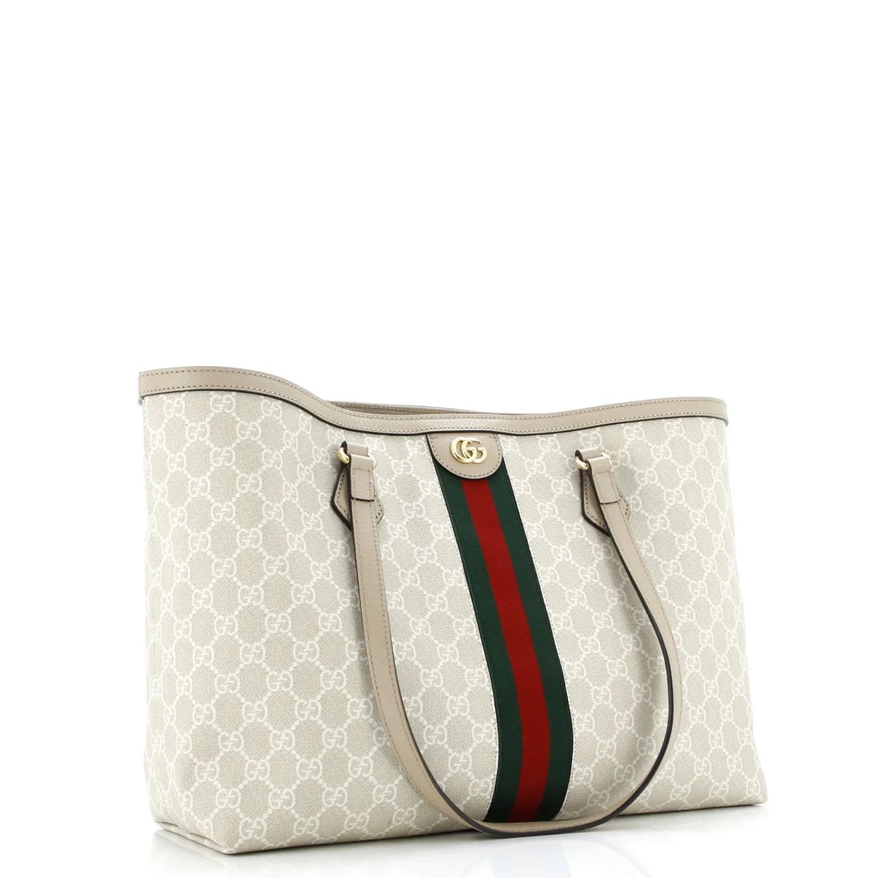 Ophidia Shopping Tote GG Coated Canvas Medium - Deep Luxury