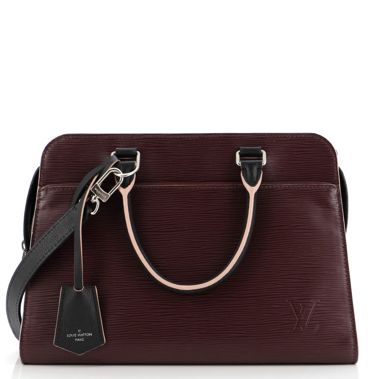 Vaneau Handbag Epi Leather MM - Deep Luxury