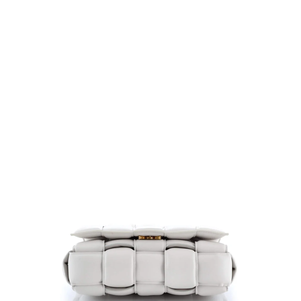 Cassette Crossbody Bag Padded Maxi Intrecciato Leather - Deep Luxury
