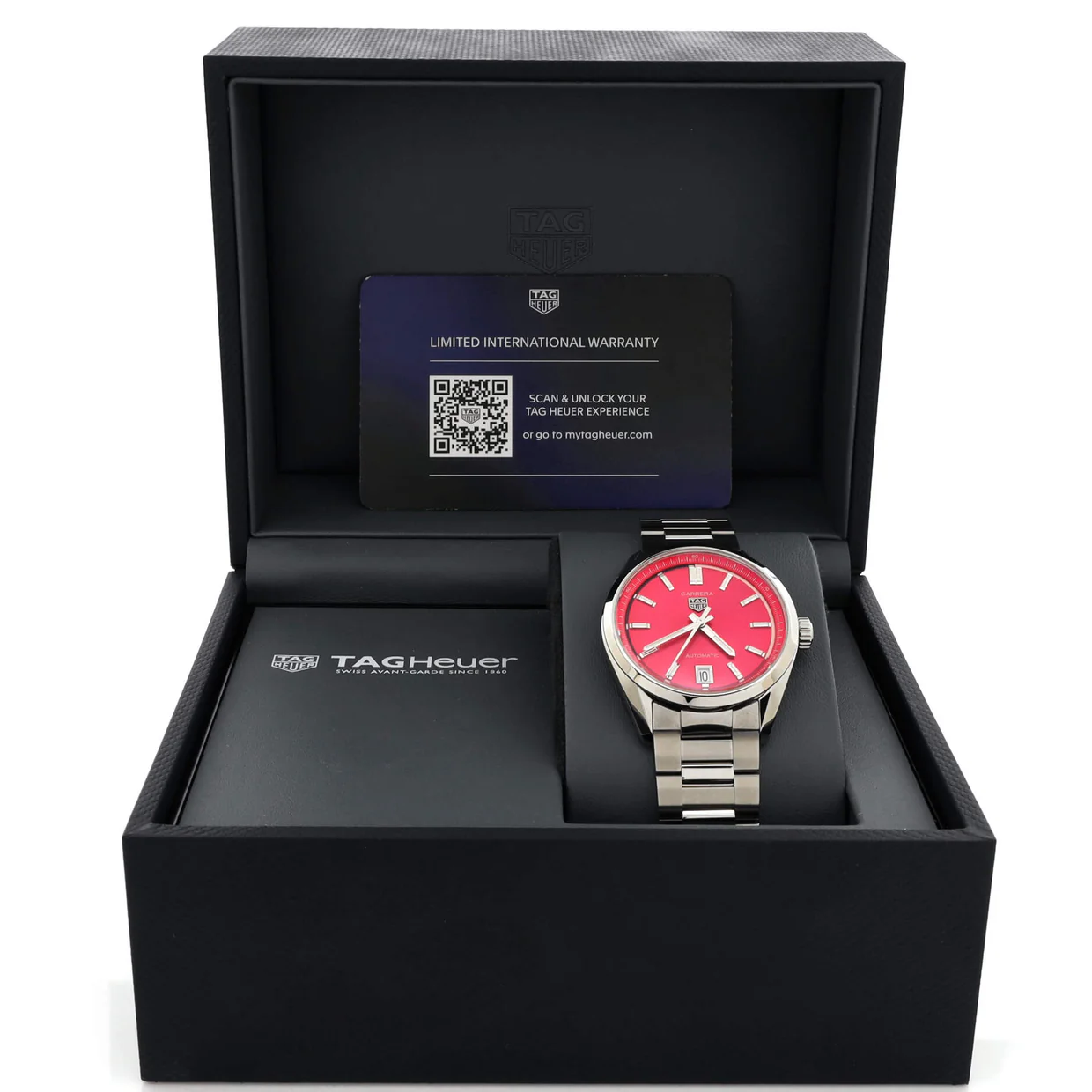 Carrera Calibre 7 Date Automatic Watch Stainless Steel 36 - Deep Luxury