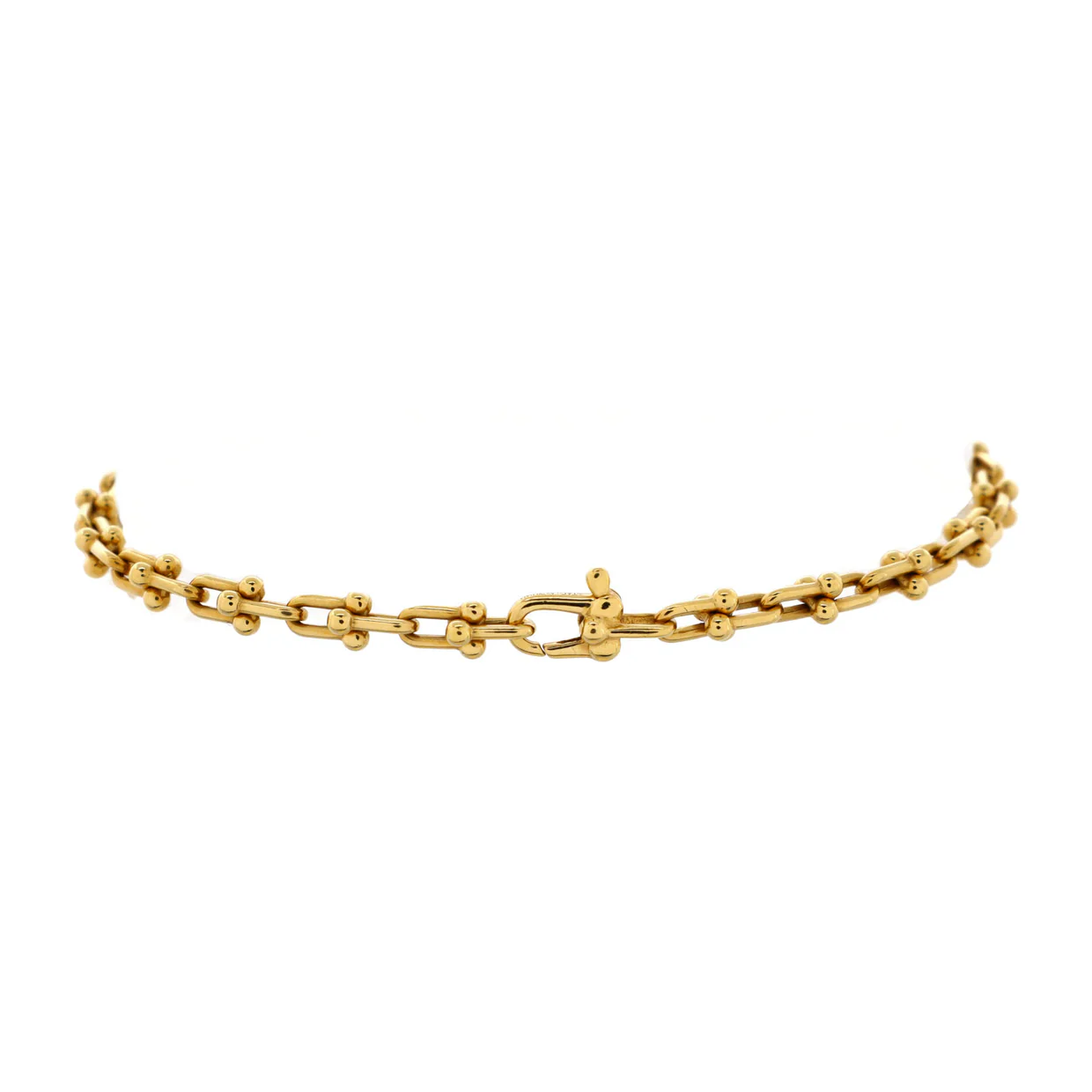 HardWear Link Bracelet 18K Yellow Gold Micro - Deep Luxury