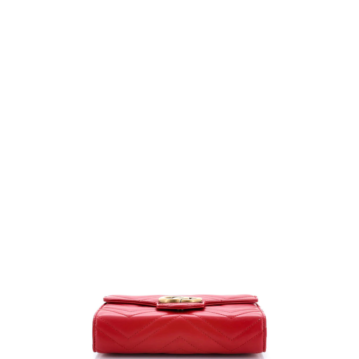 GG Marmont Chain Wallet Matelasse Leather Mini - Deep Luxury