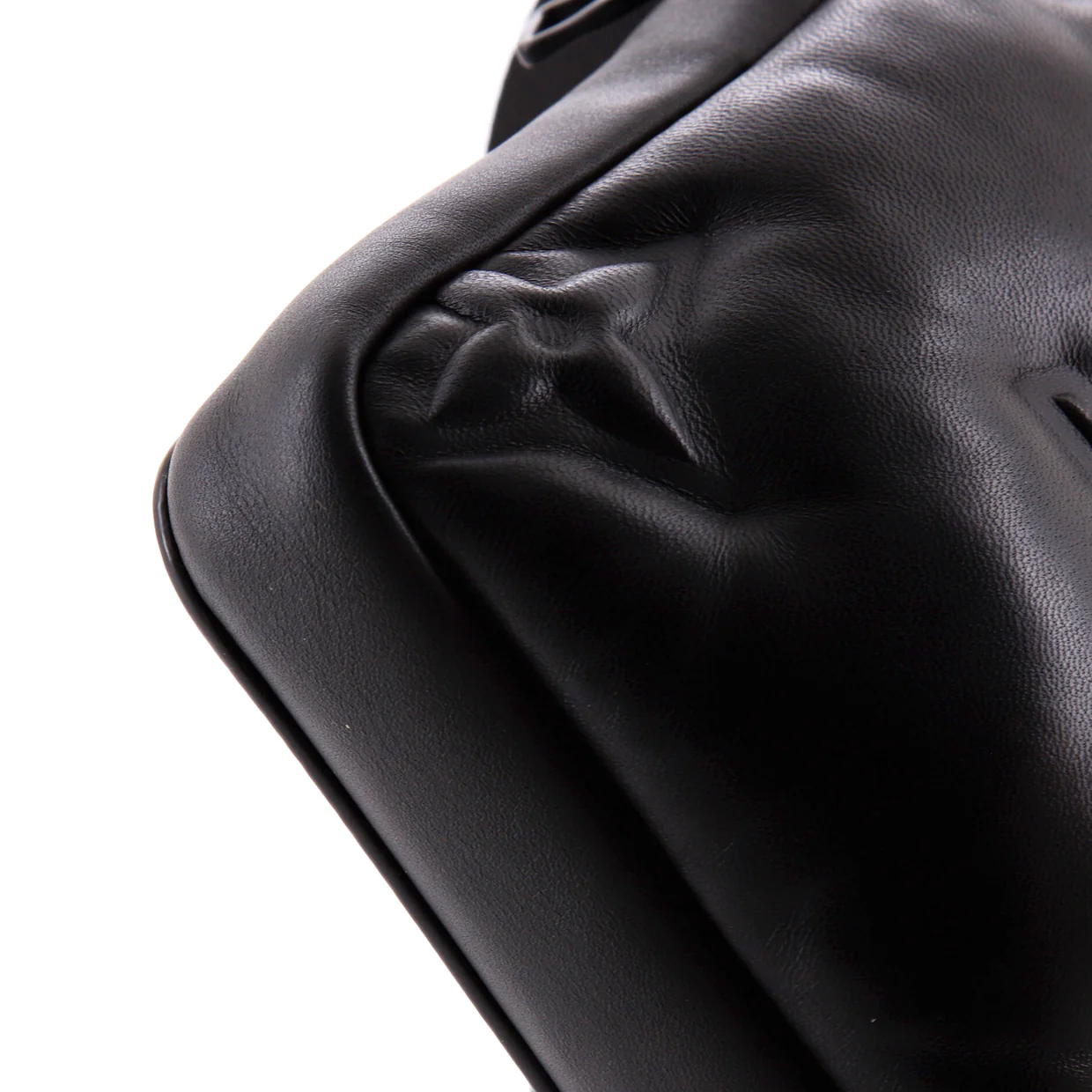 A4 Asymmetrical Sling Bag Monogram Puffer Lambskin - Deep Luxury