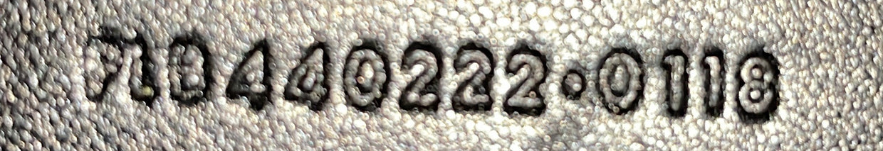 Classic Monogram Wristlet Pouch Matelasse Chevron Leather Large - Deep Luxury