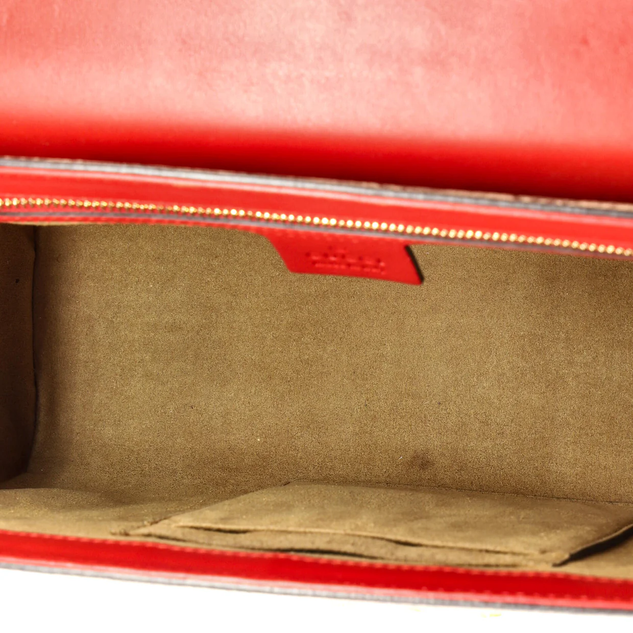 Padlock Shoulder Bag GG Coated Canvas and Leather Medium - Deep Luxury