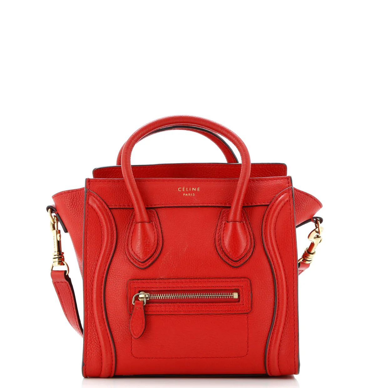 Luggage Bag Grainy Leather Nano - Deep Luxury