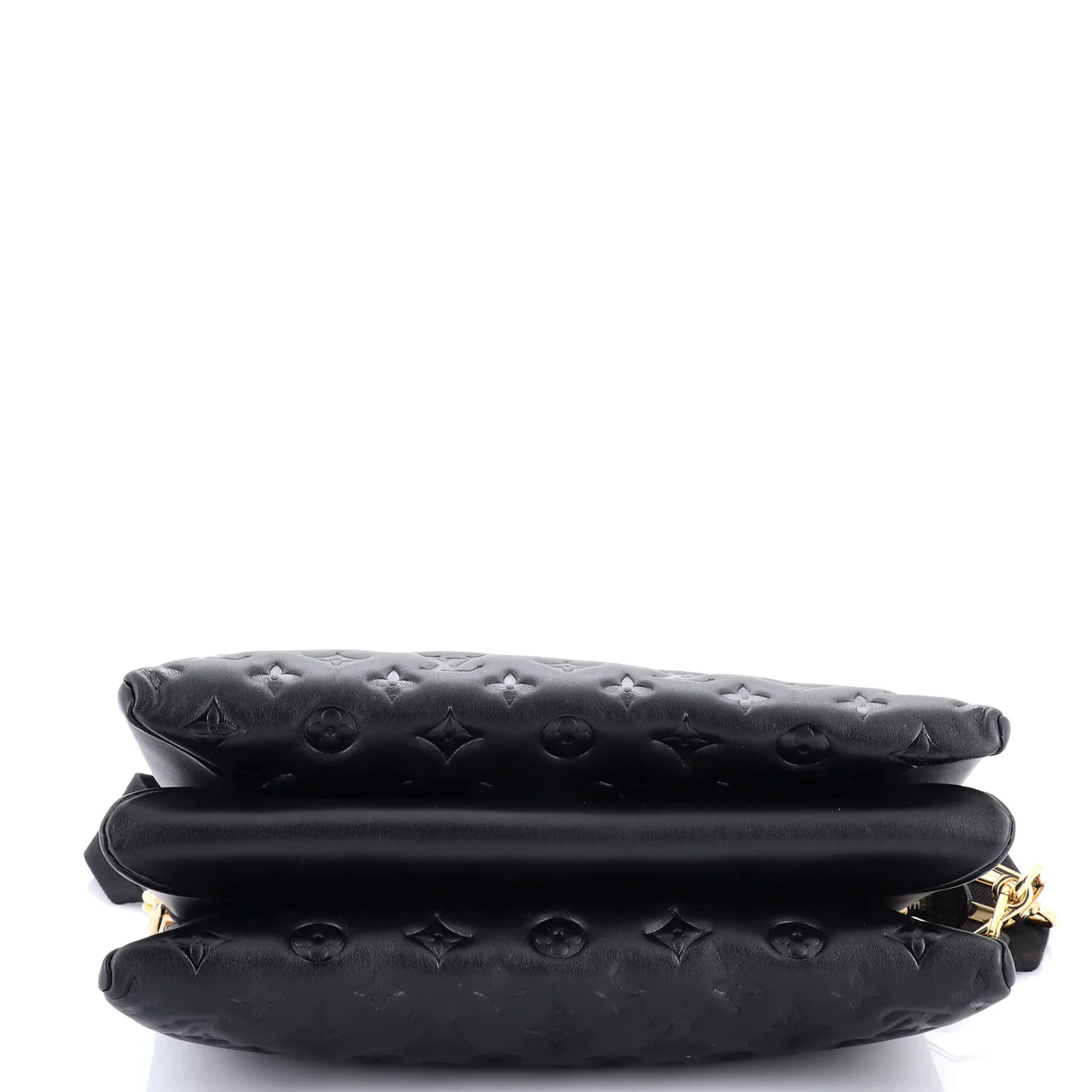 Coussin Bag Monogram Embossed Lambskin MM - Deep Luxury