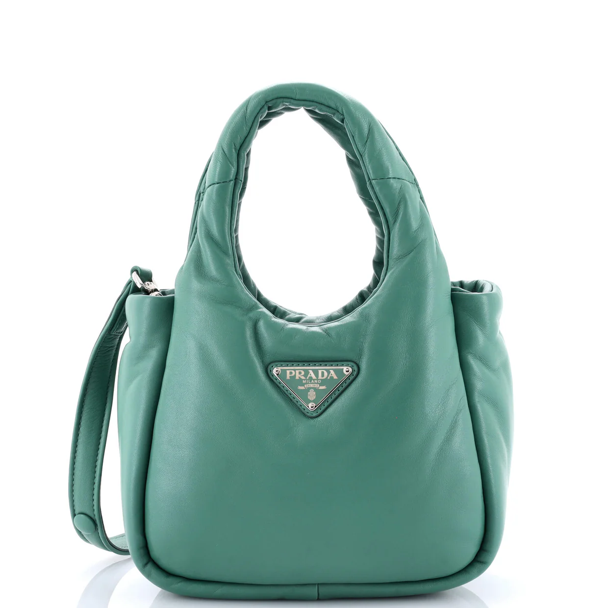 Padded Soft Tote Leather Mini - Deep Luxury