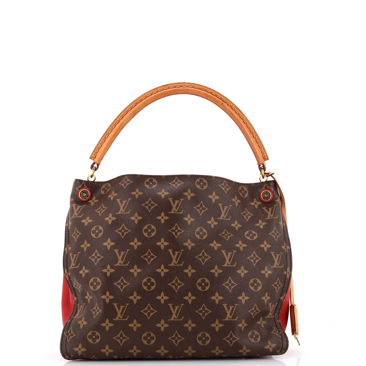 Gaia Handbag Monogram Canvas - Deep Luxury