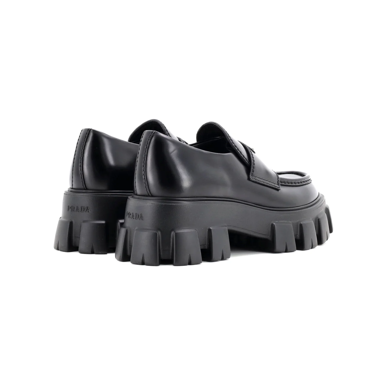 Men's Monolith Loafers Leather - Deep Luxury