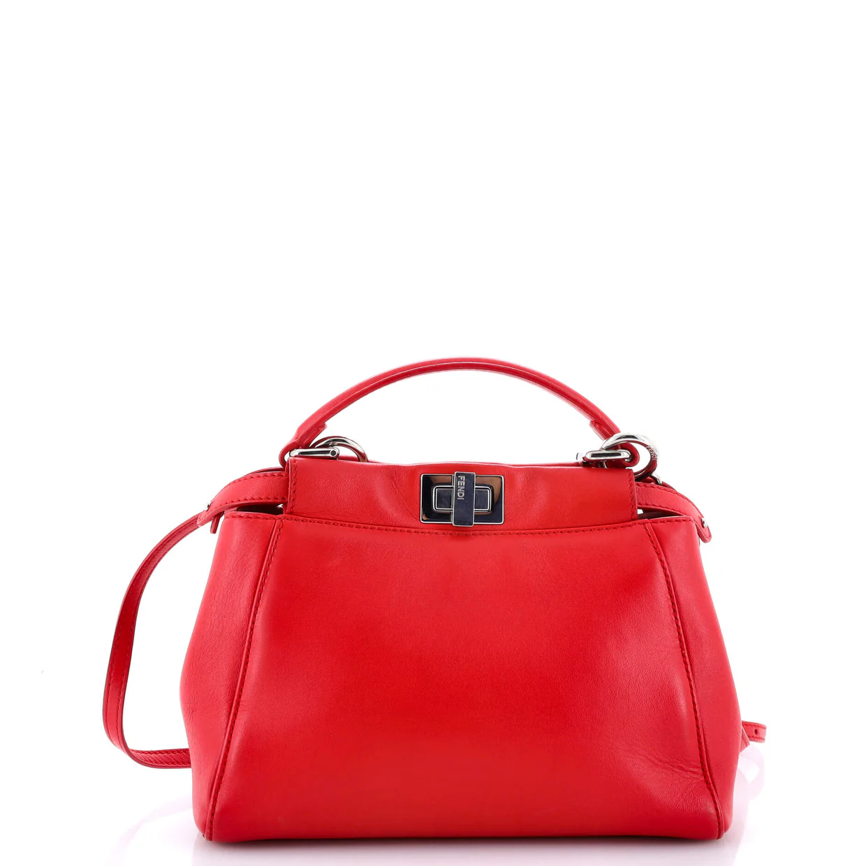 Peekaboo Bag Leather Mini - Deep Luxury