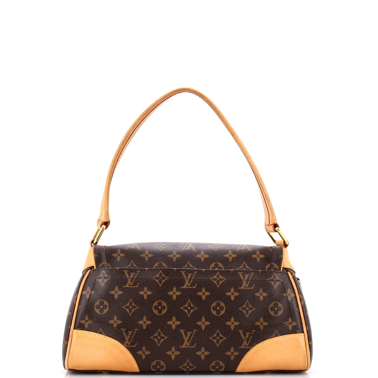 Beverly Handbag Monogram Canvas MM - Deep Luxury