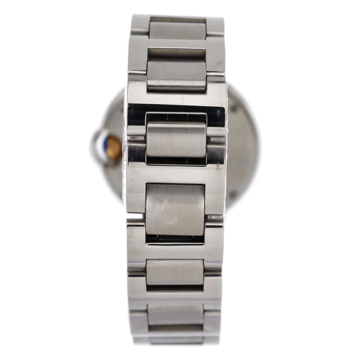 Ballon Bleu de Cartier Quartz Watch Stainless Steel and Rose Gold with Diamond Markers 28 - Deep Luxury