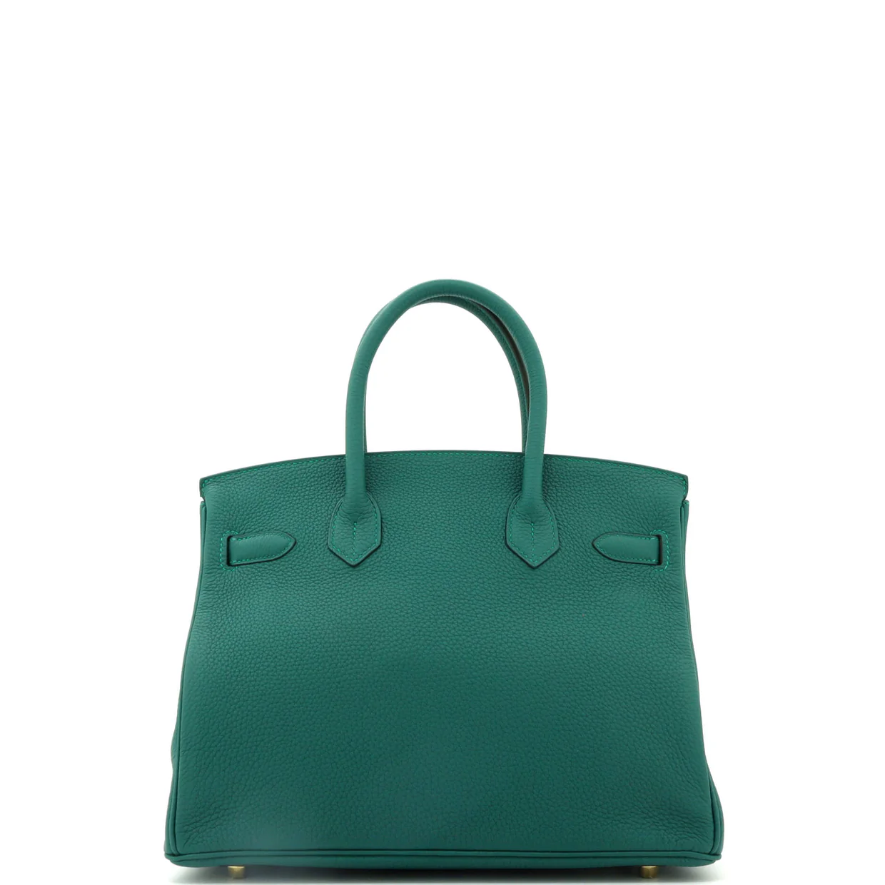 Birkin Handbag Malachite Togo with Gold Hardware 30 - Deep Luxury