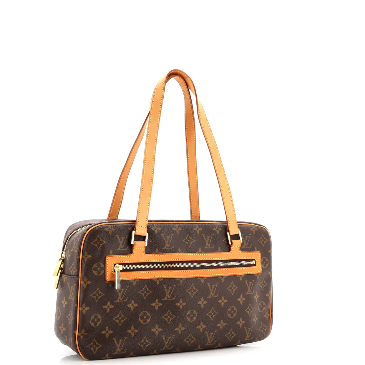 Cite Handbag Monogram Canvas GM - Deep Luxury