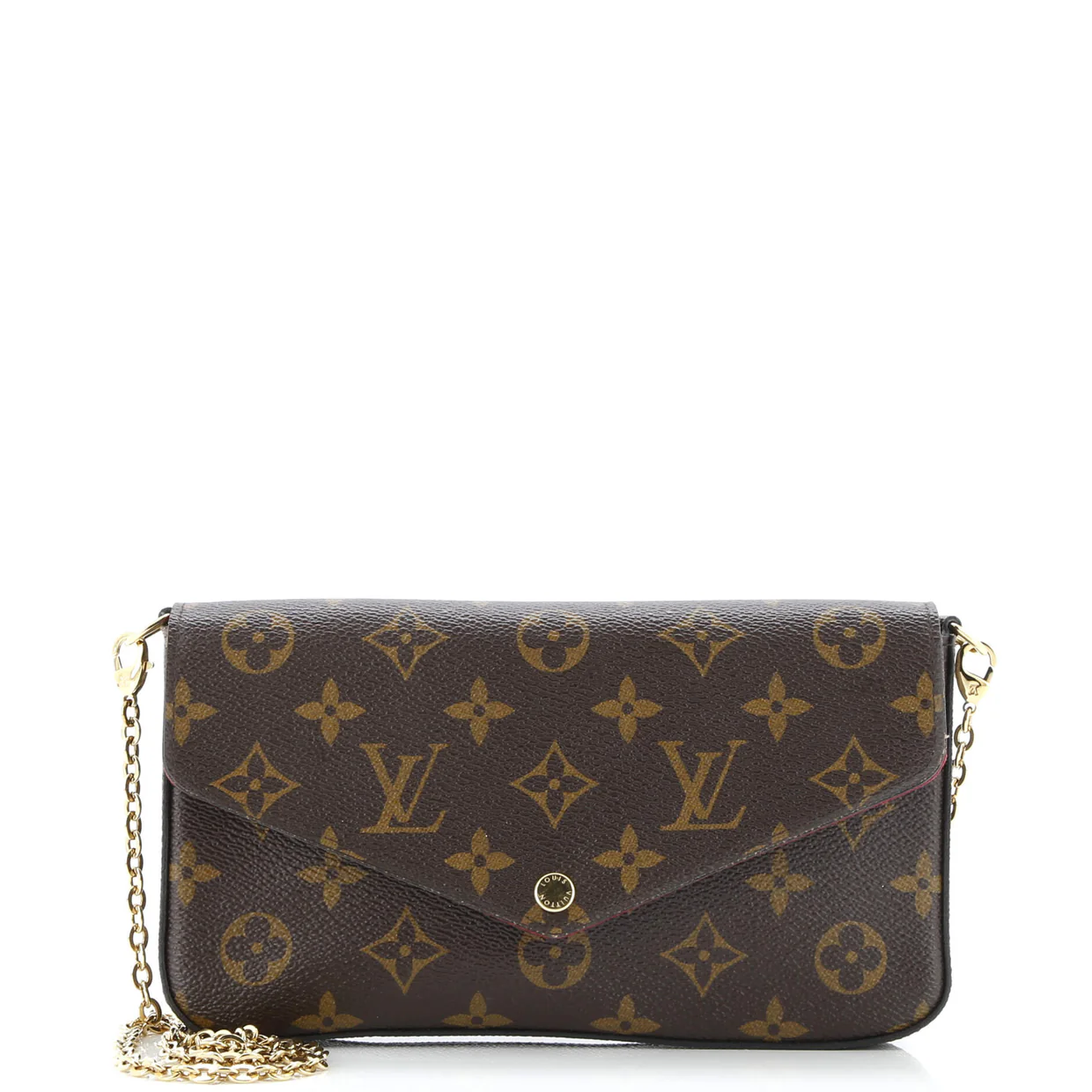 Felicie Pochette Monogram Canvas - Deep Luxury