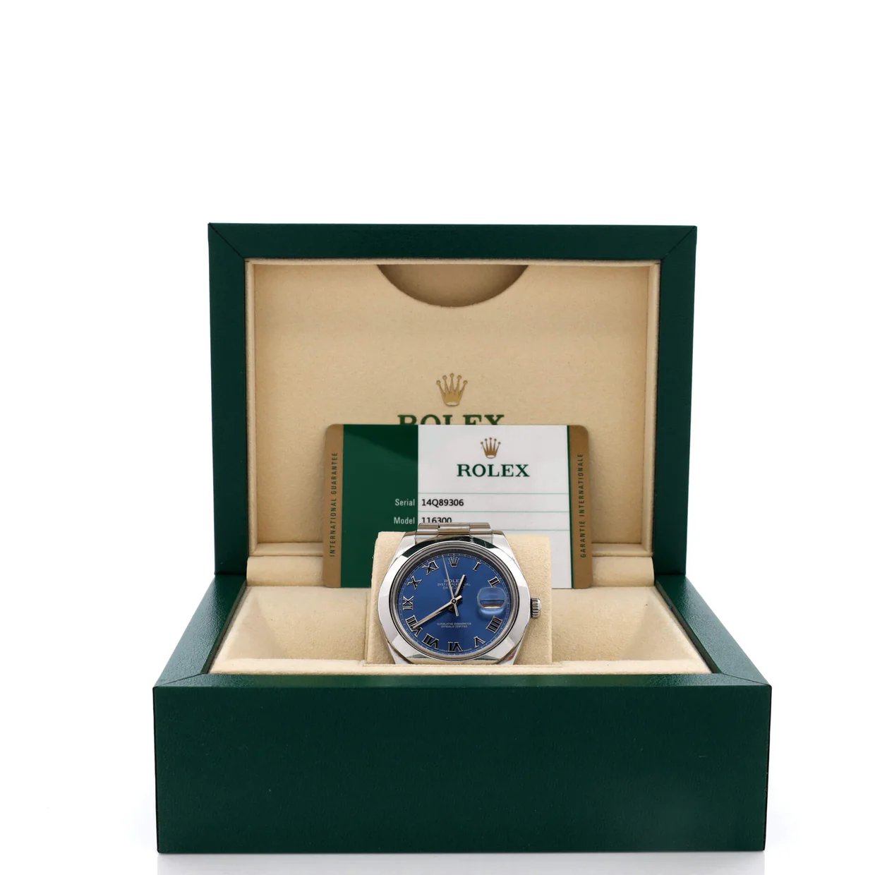 Oyster Perpetual Datejust II Automatic Watch Stainless Steel 41 - Deep Luxury
