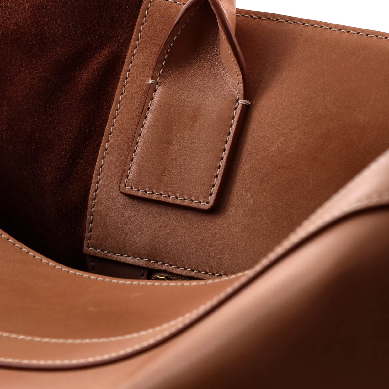 Rive Gauche Open Tote Leather - Deep Luxury