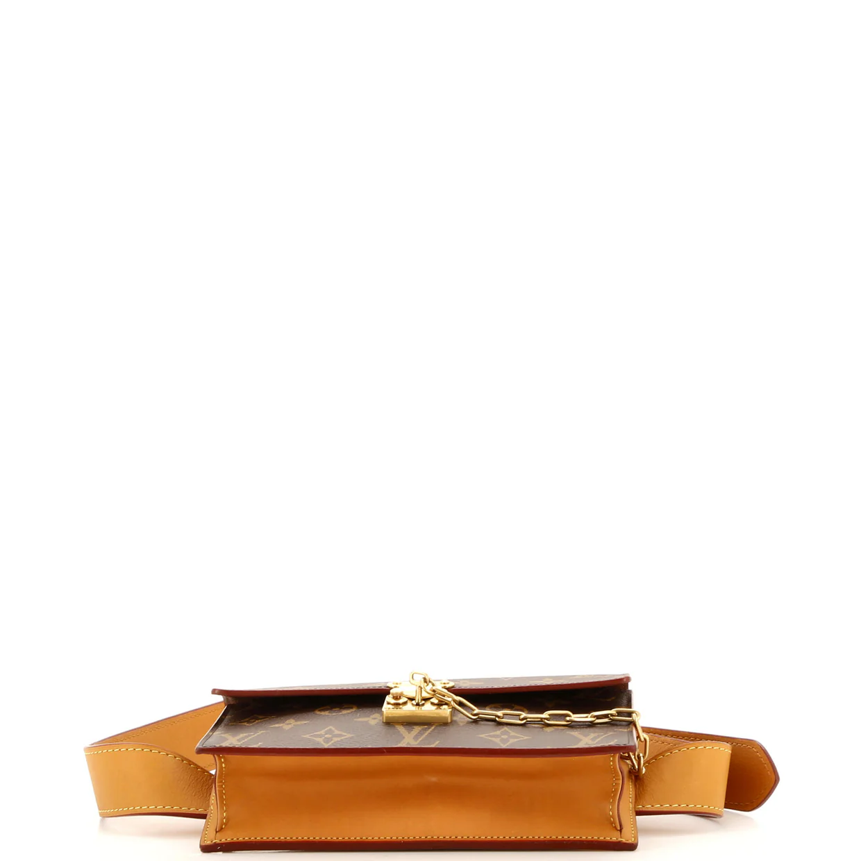 S Lock Belt Pouch Monogram Canvas - Deep Luxury