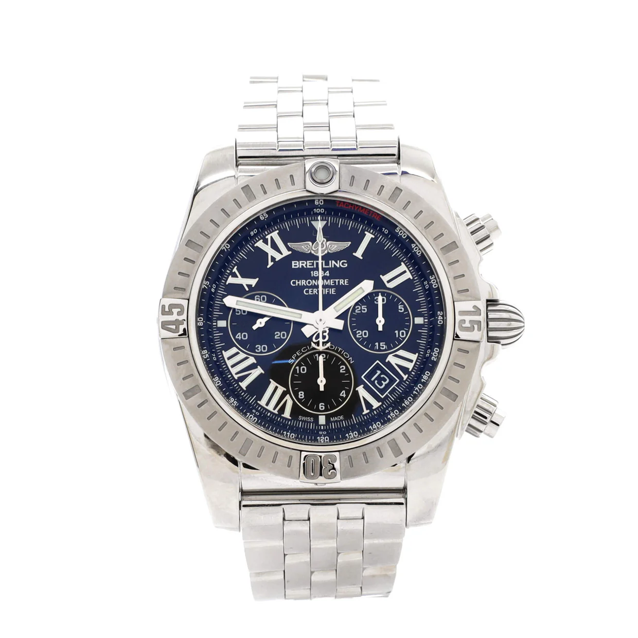 Chronomat Chronograph Automatic Watch Stainless Steel 44 - Deep Luxury