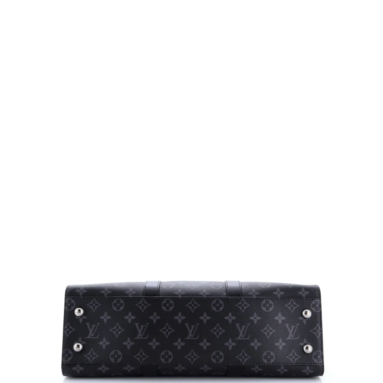 Sac Plat Horizontal Bag Monogram Eclipse Canvas - Deep Luxury