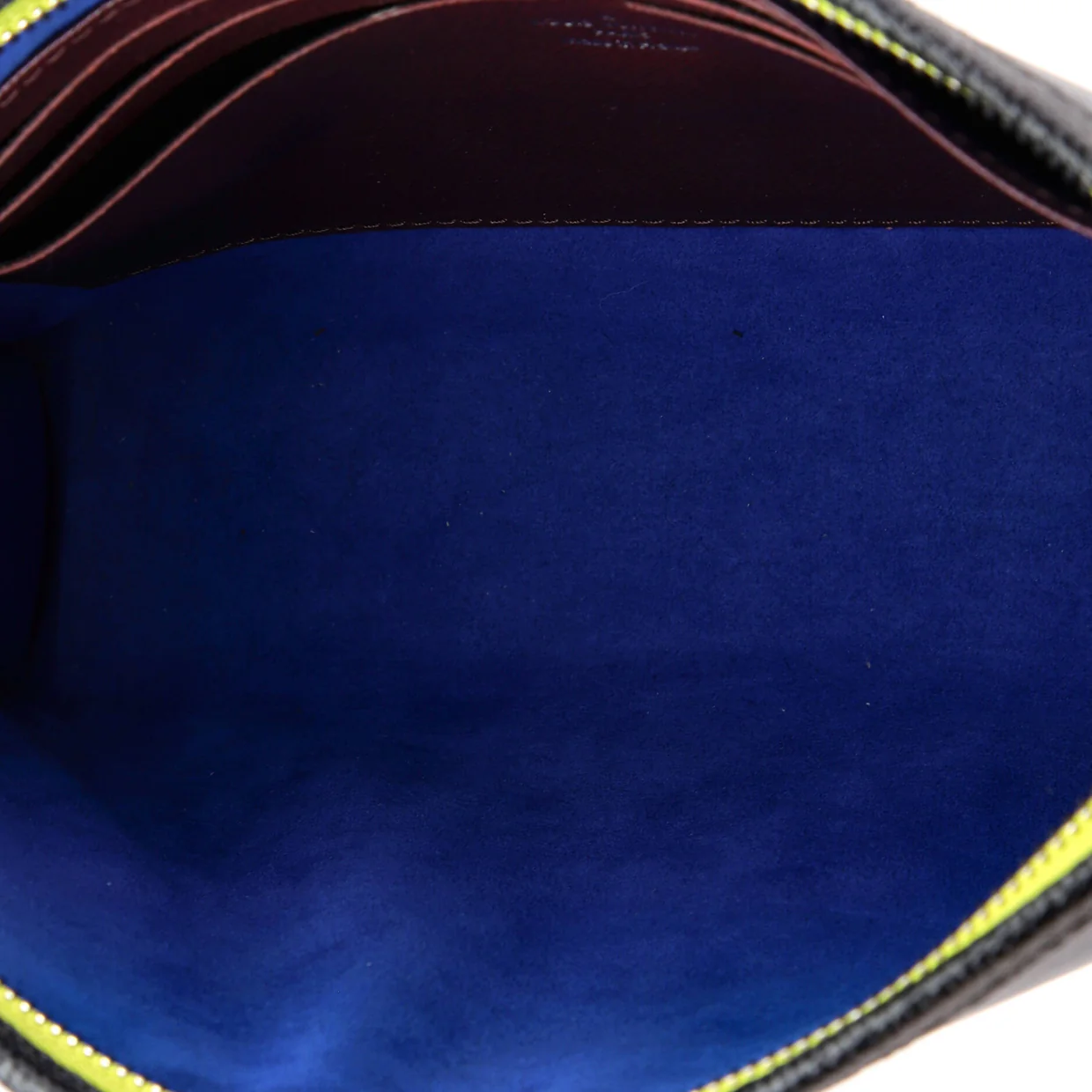 Pochette Voyage Epi Leather with Damier Graphite MM - Deep Luxury
