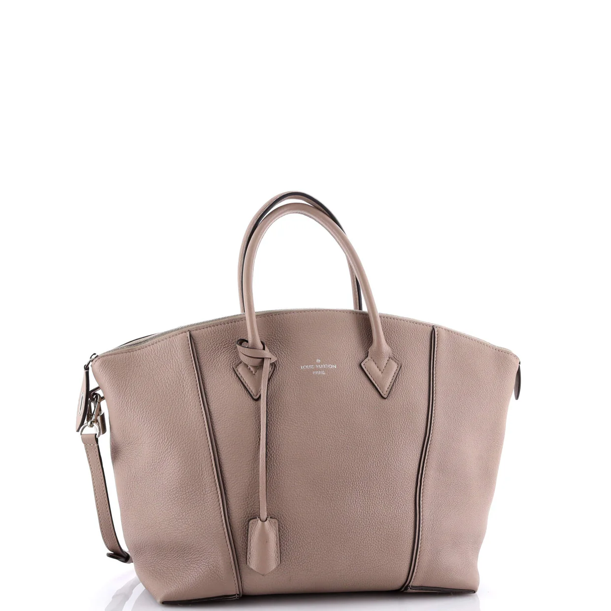 Soft Lockit Handbag Leather MM - Deep Luxury