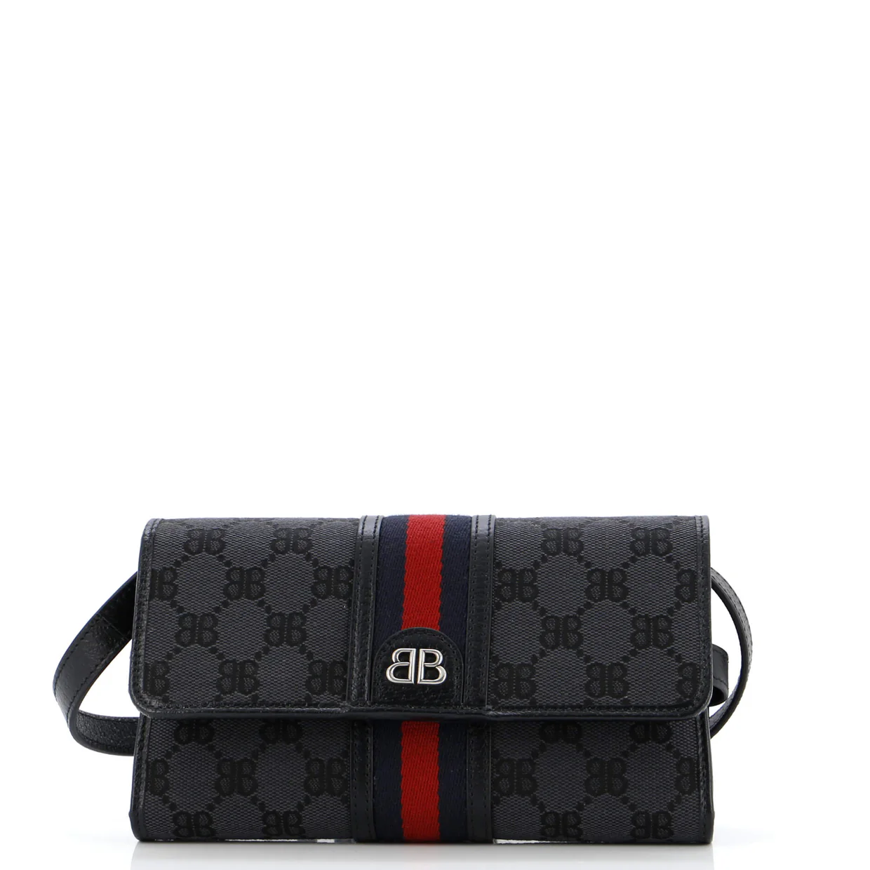 x Gucci The Hacker Wallet on Strap BB Canvas - Deep Luxury